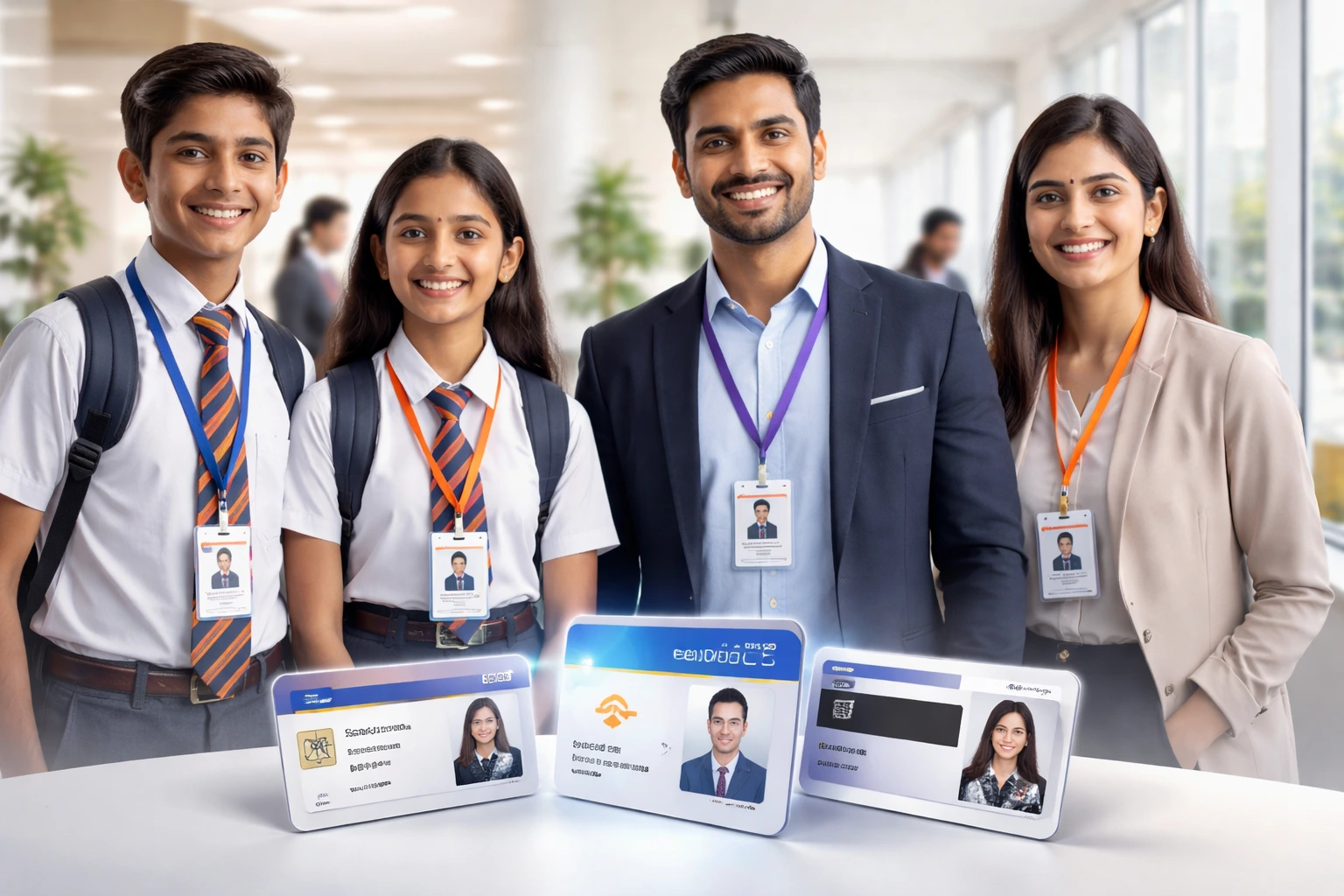 Premium Custom ID Cards for Schools, Corporations & Institutions