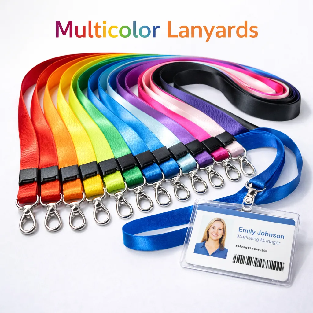 Multicolor Lanyard